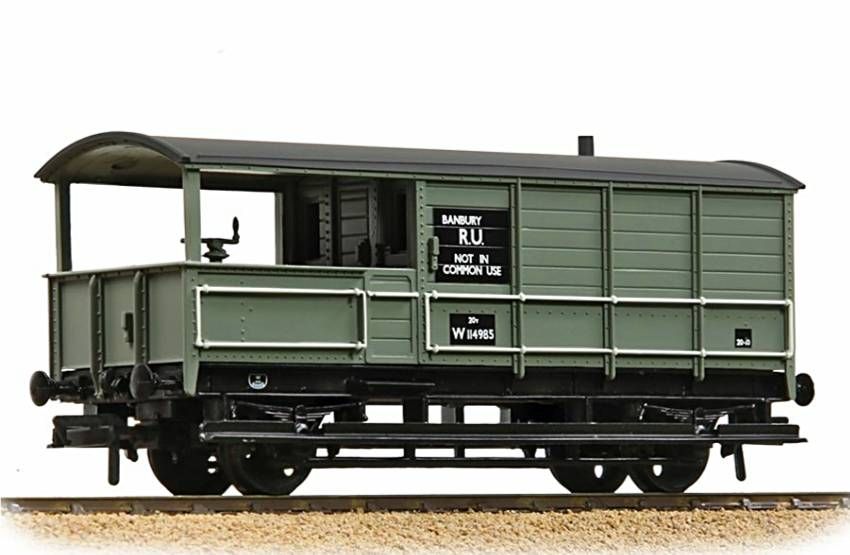 Bachmann 33-306E  GWR 20T 'Toad' Brake Van BR Grey (Early)