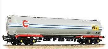 Bachmann 38-109  BR 102T TEA Bogie Tank Wagon 'Jet-Conoco' Light Grey
