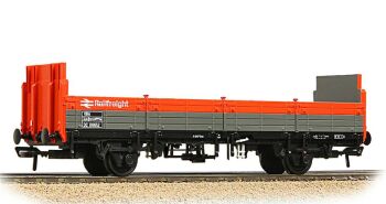 Bachmann 38-041D  BR OBA Open Wagon High Ends BR Railfreight Red & Grey
