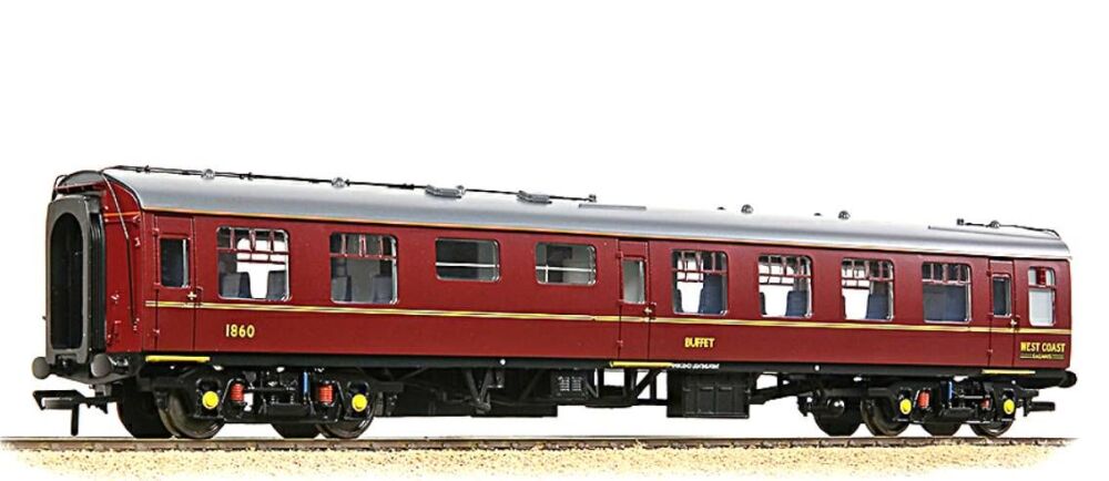 Bachmann 39-266  BR Mk1 RMB Restaurant Miniature Buffet WCRC Maroon