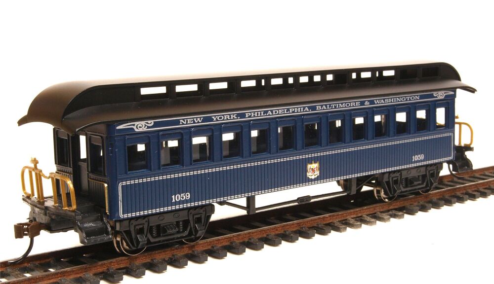 Bachmann 15105  Old Time Coach Clerestory Roof - Coach - B&O Royal Blue #10