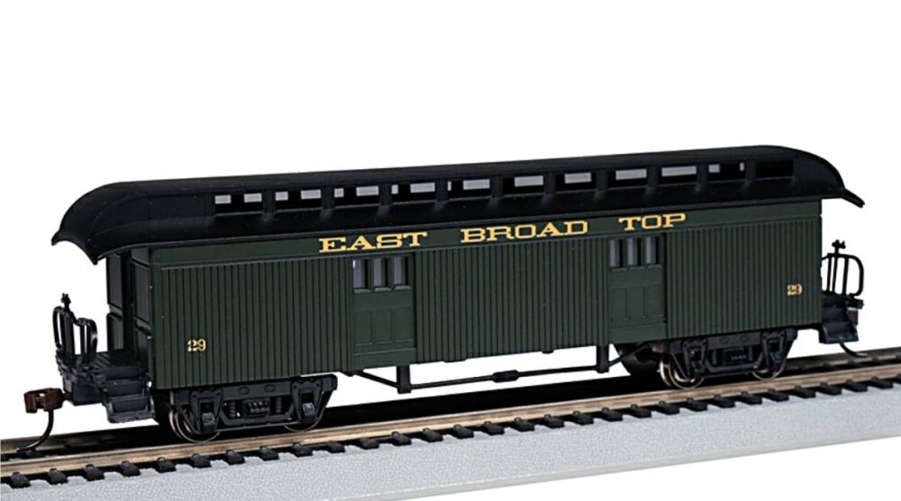 Bachmann 15308  Old Time Coach Clerestory Roof - Baggage - East Broad Top #