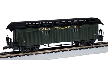 Bachmann 15308  Old Time Coach Clerestory Roof - Baggage - East Broad Top #29
