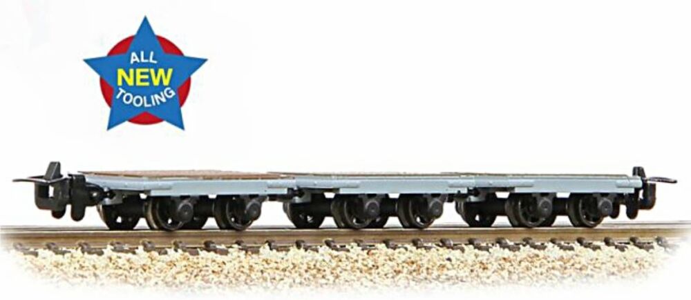 Bachmann 393-225  Dinorwic Slate Wagons without sides 3-Pack Grey