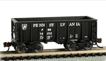 Bachmann 18657  Ore Car - Pennsylvania #14515 - Black