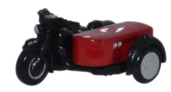 Oxford Diecast NBSA003  Motorbike and Sidecar Royal Mail