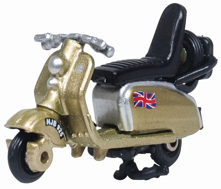 Oxford Diecast 76SC004  Scooter Gold