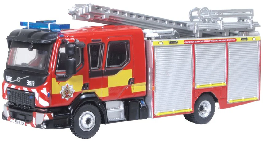 Oxford Diecast 76VEO003  Greater Manchester F & R Service Volvo FL Emergenc