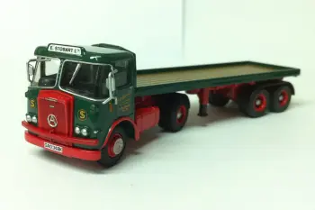 Oxford Diecast 4649103  Eddie Stobart Atkinson Borderer Flatbed