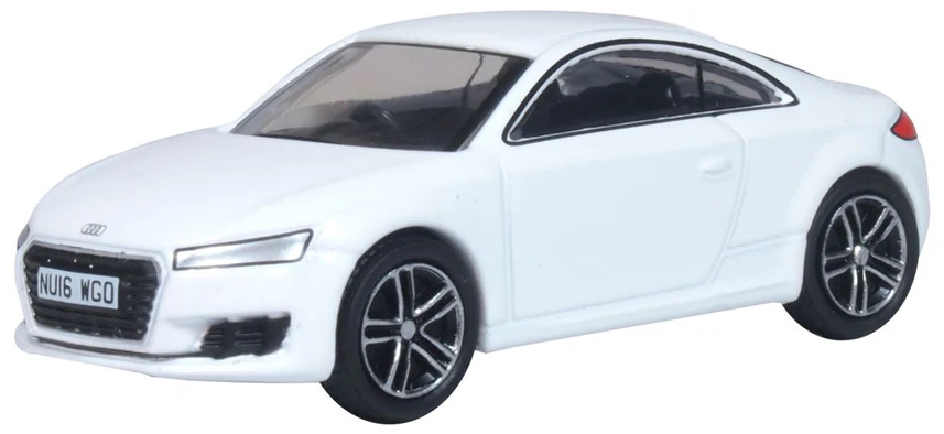 Oxford Diecast 76TT001  Audi TT Coupe Glacier White