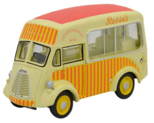 Oxford Diecast 76MJ003  Rossis Morris J Ice Cream Van
