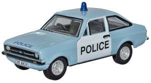 Oxford Diecast 76ESC004  Police Ford Escort Mk2