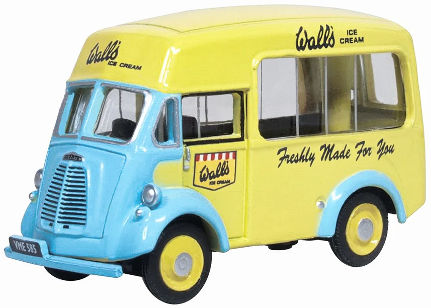 Oxford Diecast 76MJ012  Walls Ice Cream Morris J Ice Cream Van