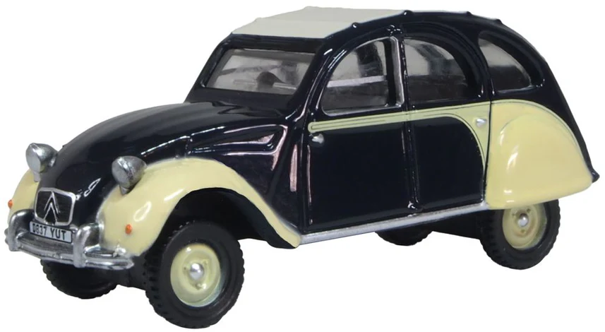 Oxford Diecast 76CT008  Citroen 2CV Dolly Blueberries & Cream