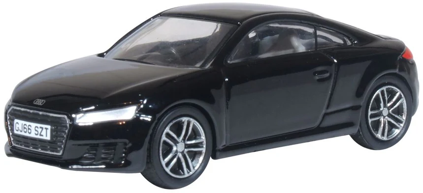 Oxford Diecast 76TT002  Audi TT Coupe Brilliant Black