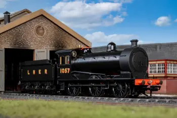 Oxford Rail OR76J26001  LNER Class J26 0-6-0 (plain black) 1057