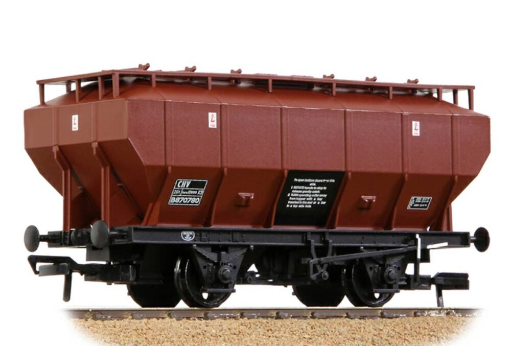 Bachmann 38-500B  BR 35T 'Covhop' Covered Hopper BR Bauxite (TOPS)