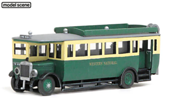 Model scene 5133  Western National Maudslay Bus
