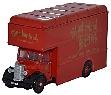 Oxford Diecast NBP005  Bedford Luton Van Slumberland