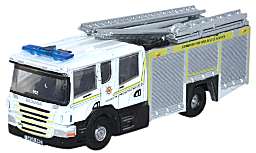 Oxford Diecast NSFE007  Scania Pump Ladder Surrey Fire & Rescue