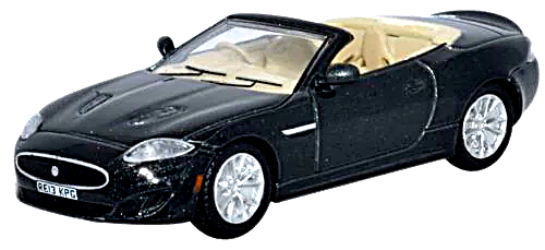 Oxford Diecast 76XK003  Jaguar XK Convertible Ultimate Black