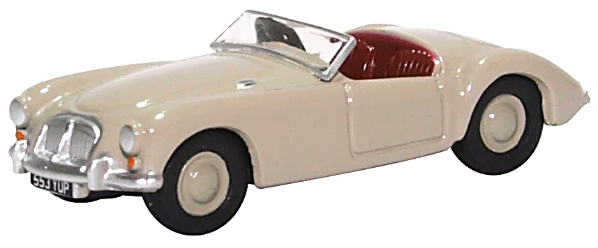 Oxford Diecast 76MGA005  MGA Roadster Dove Grey