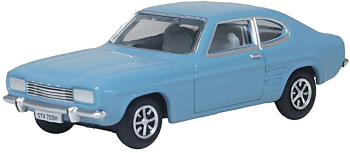 Oxford Diecast 76CP005  Ford Capri MkI Light Blue/Nevilles Car (Auf W)