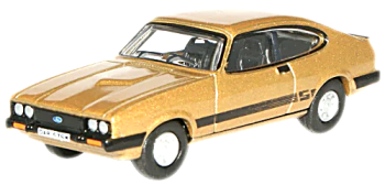 Oxford Diecast 76CAP001  Ford Capri MkIII  Gold