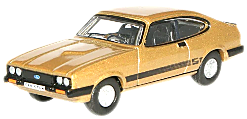 Oxford Diecast 76CAP001  Ford Capri MkIII  Gold