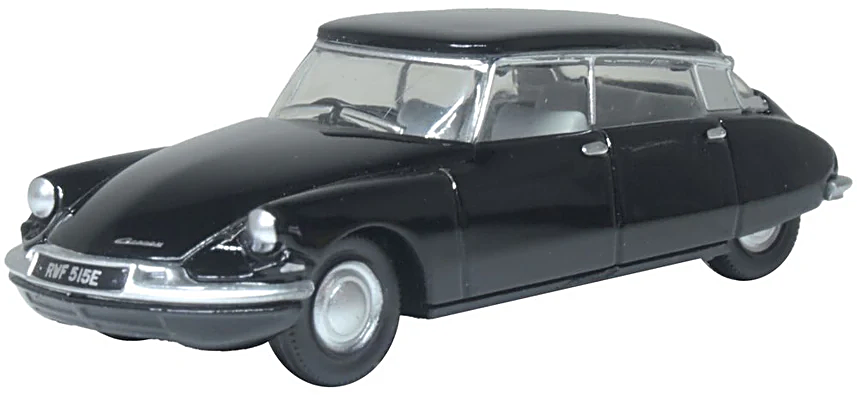 Oxford Diecast 76CDS007  Citroen DS19 Black