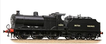 Bachmann 31-886  MR 3835 (4F) with Fowler Tender 43892 BR Black (British Railways)