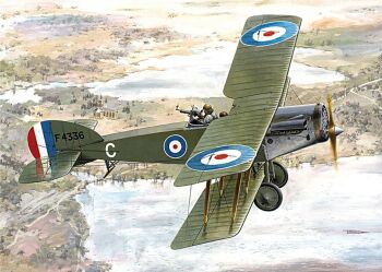 Roden ROD043  British Royal Air Force Bristol F2B WWI Fighter Aircraft 1:72
