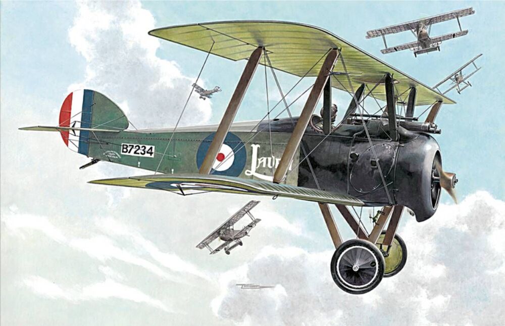 Roden ROD053  British Royal Air Force Sopwith F.1 Camel WWI Fighter Aircraf