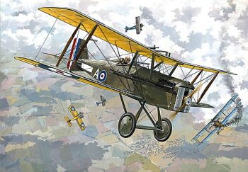 Roden ROD045  British Royal Air Force S.E.5a w/ Wolseley Viper WWI Fighter Aircraft 1:72
