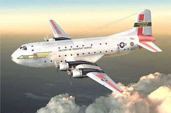 Roden ROD306  US Douglas C-124 Globemaster II Military Transport Aircraft 1:144