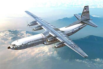 Roden ROD335  US Air Force C-133B Cargomaster Military Transport Aircraft 1:144