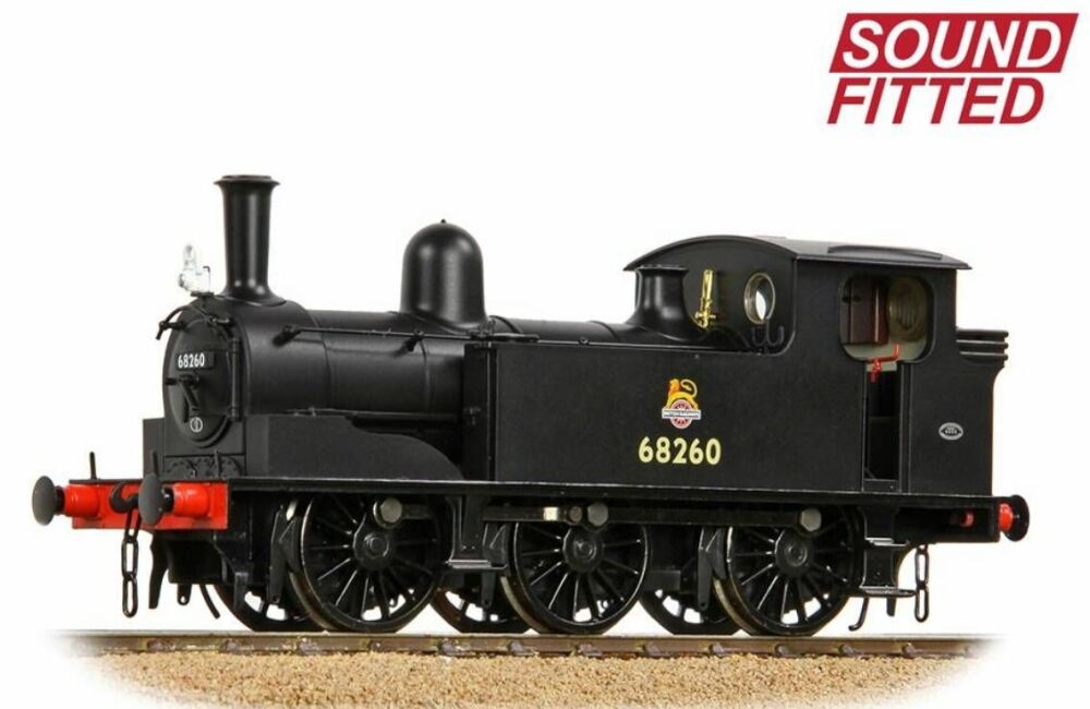 Bachmann 31-069SF  NER E (J71) Tank 68260 BR Black (Early Emblem)