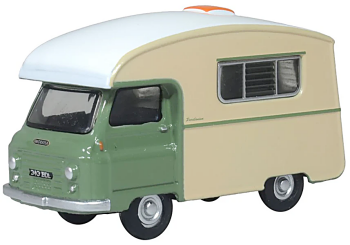 Oxford Diecast 76JM025  Morris J2 Paralanian 1963 Sage Green/Pale Ivory