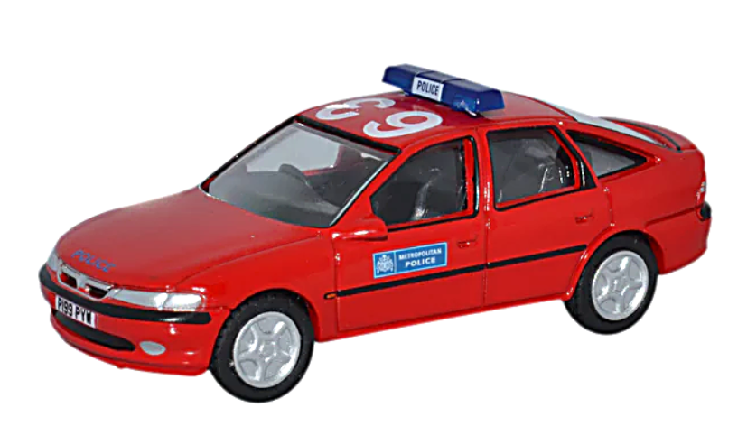 Oxford Diecast 76VV002  Vauxhall Vectra B Metropolitan Police