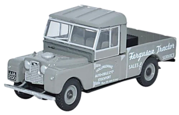 Oxford Diecast 76LAN1109008  Land Rover Series 109 Open Ferguson Tractors