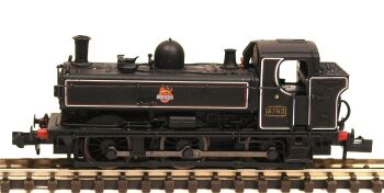 Dapol 2S-007-018  Pannier 8763 BR Lined Black Early Crest (N scale)
