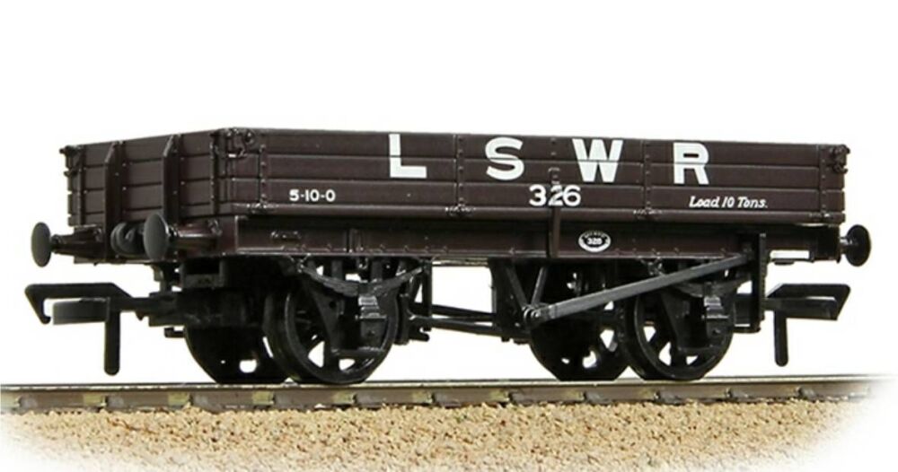Bachmann 37-940  3 Plank Wagon LSWR Brown