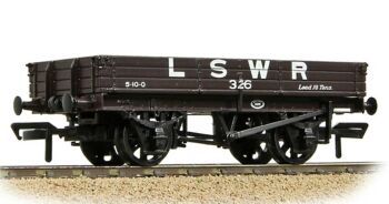 Bachmann 37-940  3 Plank Wagon LSWR Brown