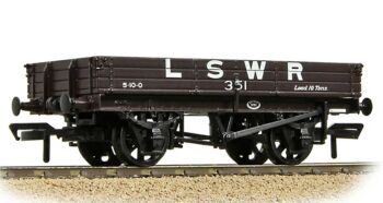 Bachmann 37-940A  3 Plank Wagon LSWR Brown