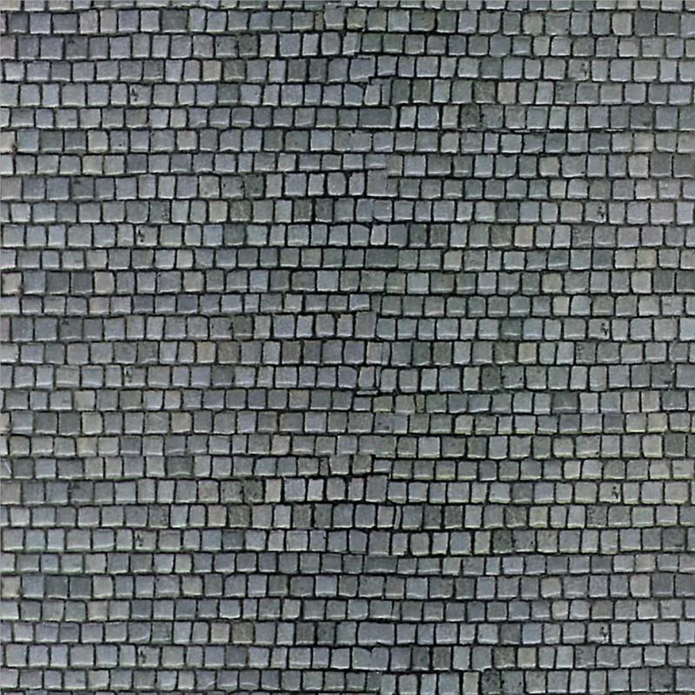 Vollmer 46041  Cobblestone embossed card sheet HO/OO