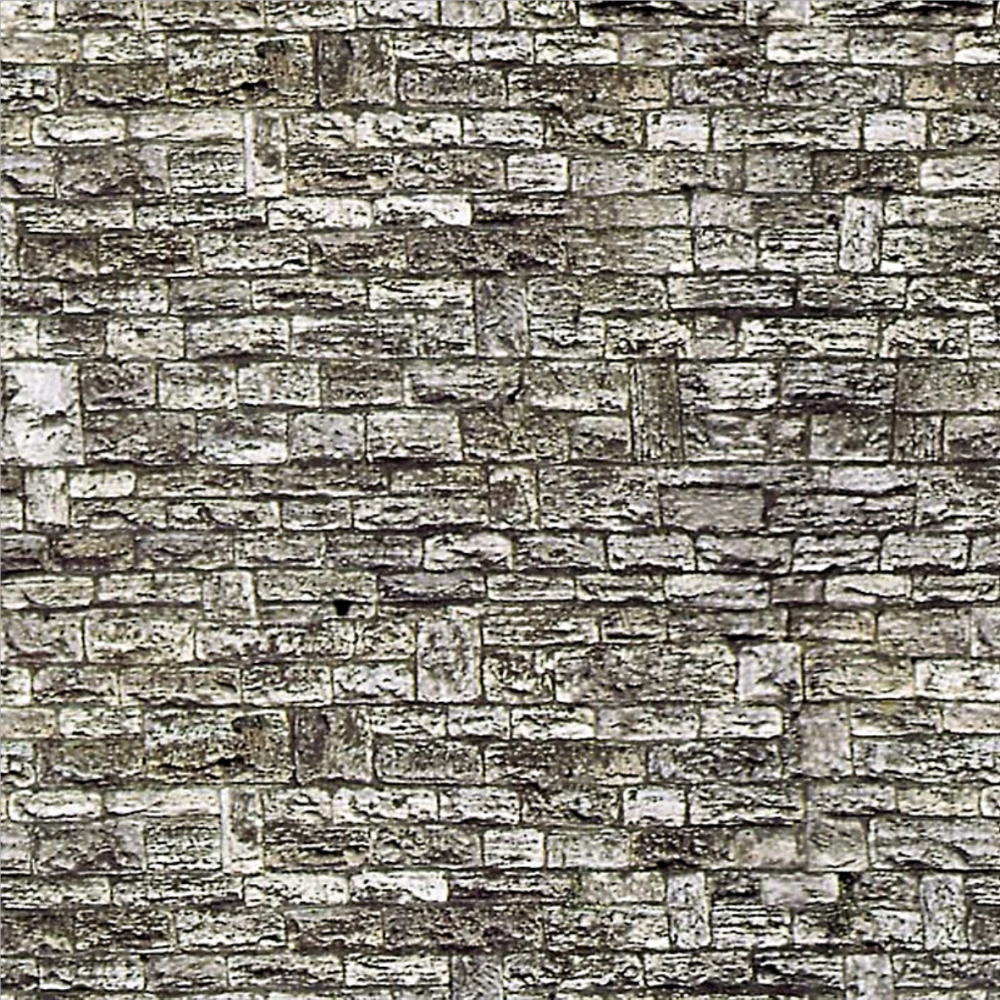 Vollmer 46035  Stone Wall embossed card sheet HO/OO