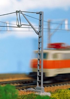 VO1300-5  Lineside mast with short arm  (5 pack)