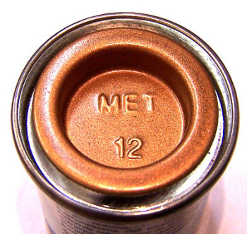 Humbrol 12  (Metallic) Enamel   Copper AA0134