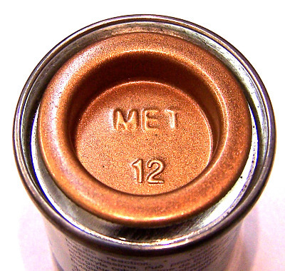 12  Humbrol (Metallic) Enamel   Copper AA0134