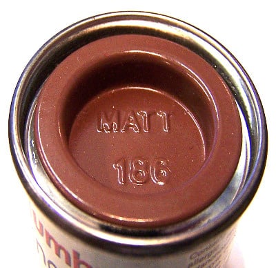 186  Humbrol (matt) Enamel   Brown  AA6224